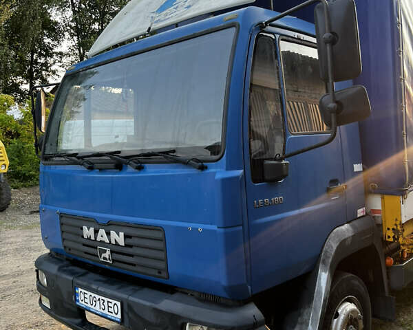 Синий МАН 8.180, объемом двигателя 4.58 л и пробегом 480 тыс. км за 11800 $, фото 1 на Automoto.ua