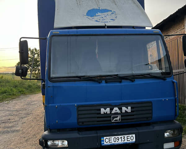 Синий МАН 8.180, объемом двигателя 4.58 л и пробегом 480 тыс. км за 11800 $, фото 3 на Automoto.ua
