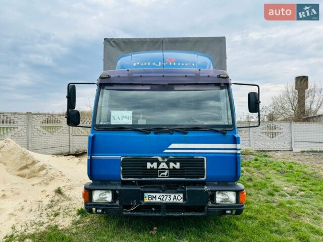 Синий МАН 8.224, объемом двигателя 6.87 л и пробегом 400 тыс. км за 12300 $, фото 1 на Automoto.ua