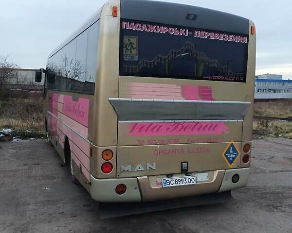 Бежевый МАН 9.150 пасс., объемом двигателя 6.9 л и пробегом 937 тыс. км за 8700 $, фото 1 на Automoto.ua