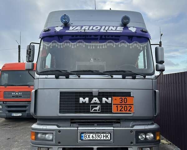 Серый МАН Ф 2000, объемом двигателя 11.97 л и пробегом 800 тыс. км за 6200 $, фото 2 на Automoto.ua