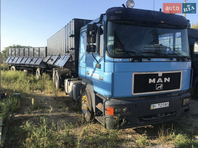 Синий МАН Ф 2000, объемом двигателя 12 л и пробегом 400 тыс. км за 13000 $, фото 4 на Automoto.ua