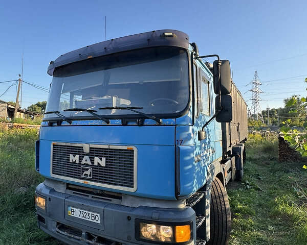 Синий МАН Ф 2000, объемом двигателя 12 л и пробегом 400 тыс. км за 13000 $, фото 1 на Automoto.ua