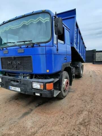 Синий МАН Ф 2000, объемом двигателя 11.97 л и пробегом 1000 тыс. км за 12600 $, фото 7 на Automoto.ua