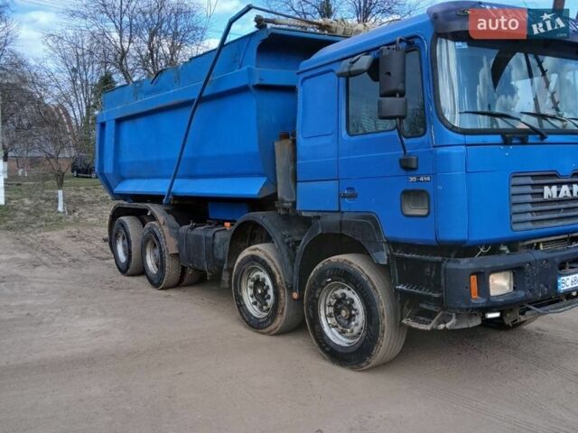 Синій МАН F 2000, об'ємом двигуна 12 л та пробігом 670 тис. км за 33000 $, фото 2 на Automoto.ua