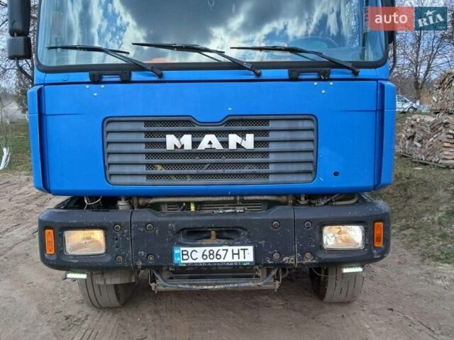 Синій МАН F 2000, об'ємом двигуна 12 л та пробігом 670 тис. км за 33000 $, фото 1 на Automoto.ua