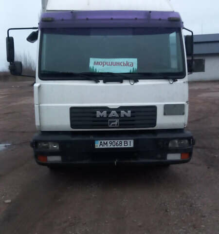 Белый МАН Л 2000, объемом двигателя 4.58 л и пробегом 640 тыс. км за 8700 $, фото 1 на Automoto.ua