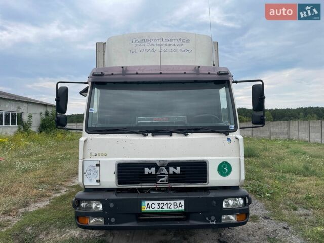 Білий МАН L 2000, об'ємом двигуна 6.9 л та пробігом 55 тис. км за 12500 $, фото 1 на Automoto.ua