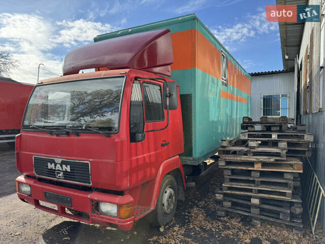 МАН Л 2000 1995 в Черкассах на Automoto.ua Красный МАН Л 2000, объемом двигателя 6.87 л и пробегом 700 тыс. км за 8500 $, фото 2 на Automoto.ua