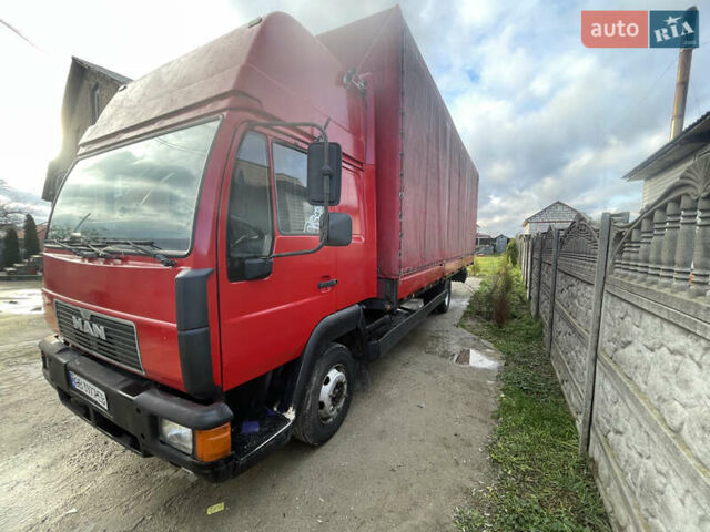 Красный МАН Л 2000, объемом двигателя 6.87 л и пробегом 500 тыс. км за 9200 $, фото 2 на Automoto.ua