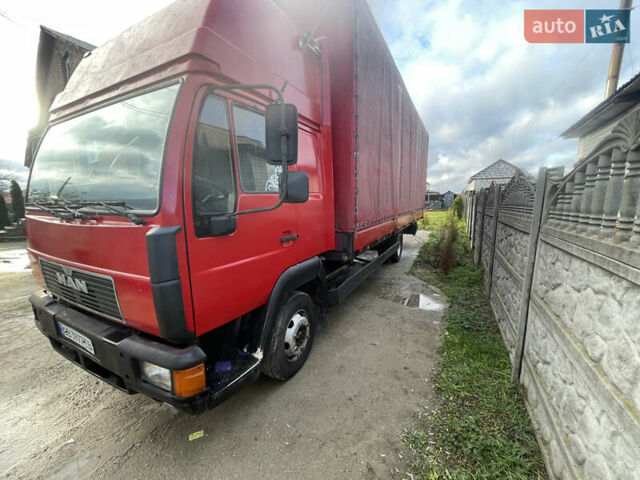Красный МАН Л 2000, объемом двигателя 6.87 л и пробегом 500 тыс. км за 9200 $, фото 1 на Automoto.ua