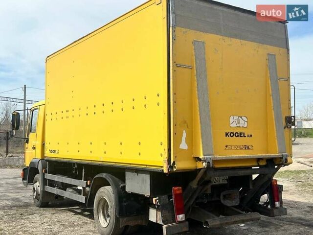 Желтый МАН Л 2000, объемом двигателя 4.58 л и пробегом 600 тыс. км за 12000 $, фото 11 на Automoto.ua