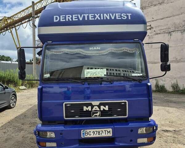 Синий МАН Л 2000, объемом двигателя 4.6 л и пробегом 374 тыс. км за 10500 $, фото 5 на Automoto.ua