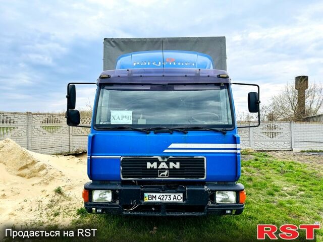 Синий МАН Л, объемом двигателя 6.9 л и пробегом 400 тыс. км за 13500 $, фото 1 на Automoto.ua
