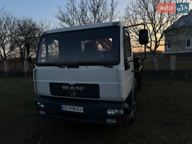 Белый МАН ЛЕ 8.180, объемом двигателя 4.6 л и пробегом 350 тыс. км за 27500 $, фото 2 на Automoto.ua