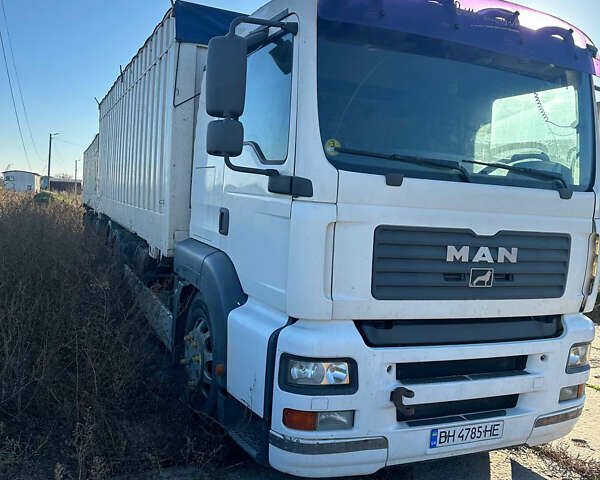 Белый МАН ТГА, объемом двигателя 12.82 л и пробегом 952 тыс. км за 20500 $, фото 1 на Automoto.ua
