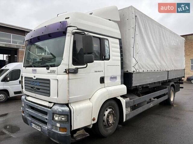 Белый МАН ТГА, объемом двигателя 10.52 л и пробегом 370 тыс. км за 15500 $, фото 3 на Automoto.ua