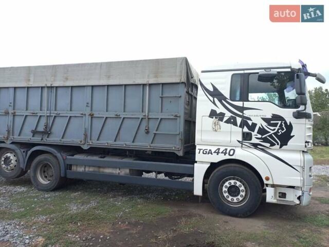 Белый МАН ТГА, объемом двигателя 10.52 л и пробегом 10 тыс. км за 18500 $, фото 8 на Automoto.ua