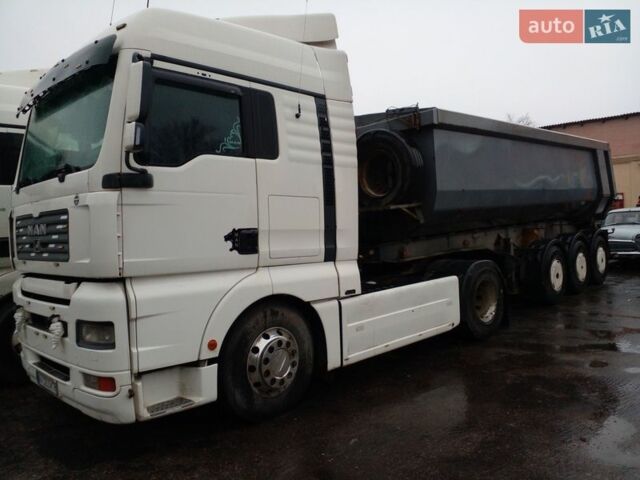 Белый МАН ТГА, объемом двигателя 10.52 л и пробегом 1000 тыс. км за 25000 $, фото 1 на Automoto.ua
