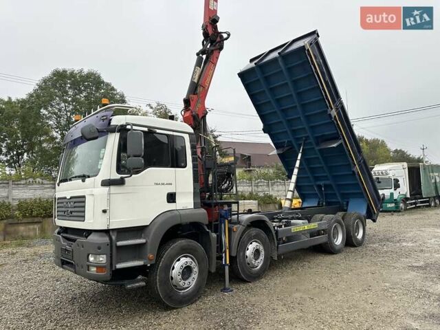 Белый МАН ТГА, объемом двигателя 12.4 л и пробегом 408 тыс. км за 77500 $, фото 15 на Automoto.ua