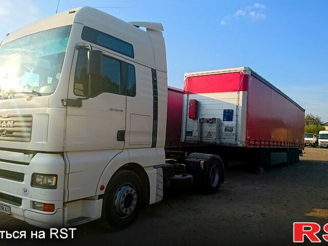 Белый МАН ТГА, объемом двигателя 12 л и пробегом 1300 тыс. км за 7000 $, фото 2 на Automoto.ua