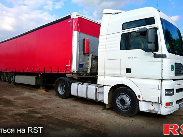 Белый МАН ТГА, объемом двигателя 12 л и пробегом 1300 тыс. км за 7000 $, фото 1 на Automoto.ua