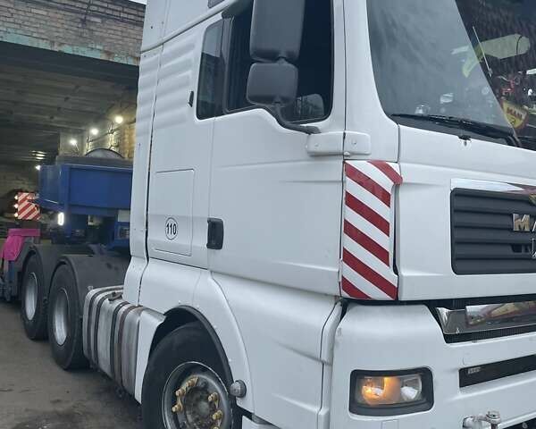 Белый МАН ТГА, объемом двигателя 12.82 л и пробегом 100 тыс. км за 15000 $, фото 1 на Automoto.ua