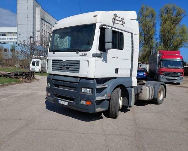 Белый МАН ТГА, объемом двигателя 10.52 л и пробегом 960 тыс. км за 11300 $, фото 6 на Automoto.ua
