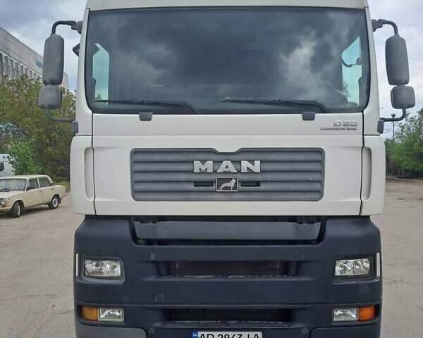 Белый МАН ТГА, объемом двигателя 10.52 л и пробегом 960 тыс. км за 11300 $, фото 3 на Automoto.ua