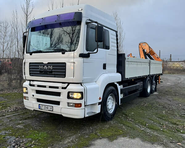 Белый МАН ТГА, объемом двигателя 12 л и пробегом 422 тыс. км за 31500 $, фото 3 на Automoto.ua