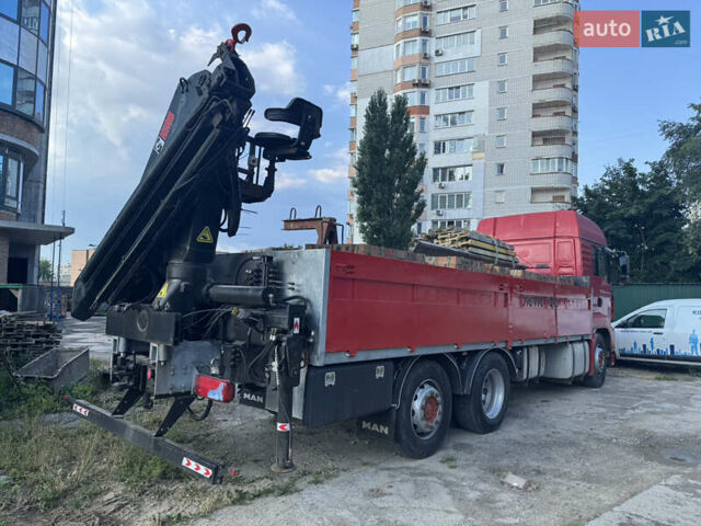 Красный МАН ТГА, объемом двигателя 10.52 л и пробегом 184 тыс. км за 35000 $, фото 6 на Automoto.ua