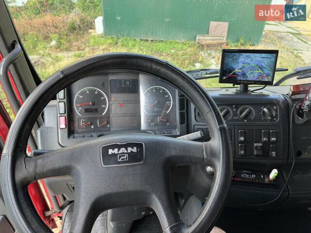 Красный МАН ТГА, объемом двигателя 10.52 л и пробегом 184 тыс. км за 35000 $, фото 10 на Automoto.ua