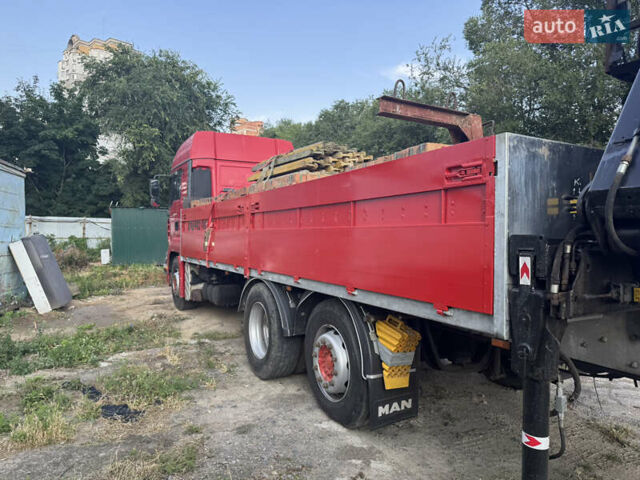 Красный МАН ТГА, объемом двигателя 10.52 л и пробегом 184 тыс. км за 35000 $, фото 3 на Automoto.ua