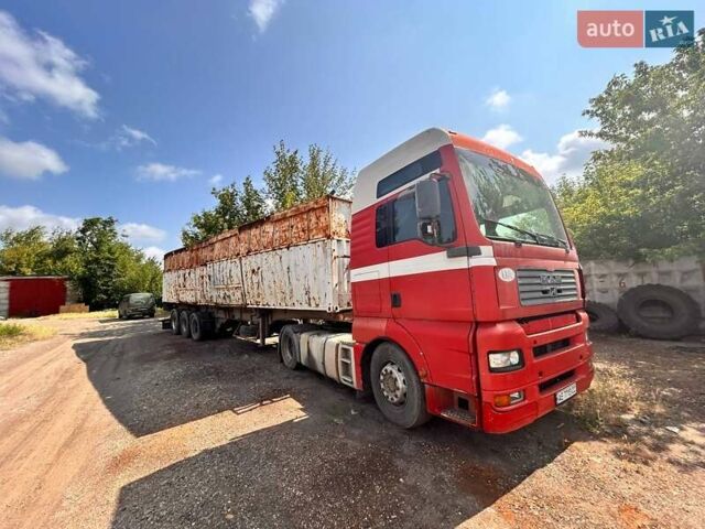 Червоний МАН TGA, об'ємом двигуна 10.52 л та пробігом 10 тис. км за 10000 $, фото 1 на Automoto.ua