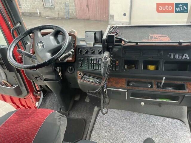 Красный МАН ТГА, объемом двигателя 10.52 л и пробегом 1000 тыс. км за 7500 $, фото 7 на Automoto.ua