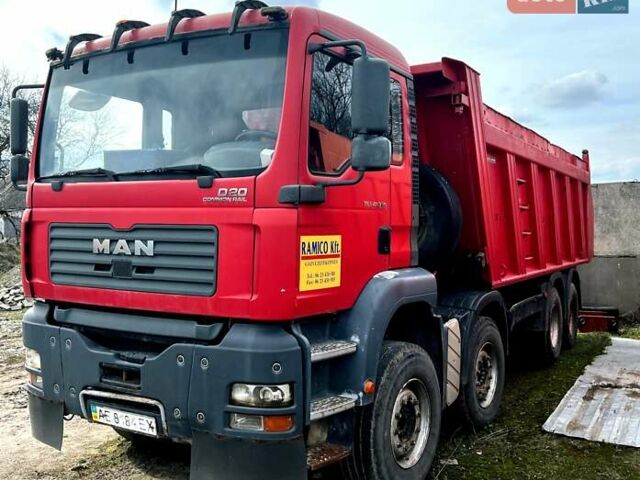 Красный МАН ТГА, объемом двигателя 10.52 л и пробегом 300 тыс. км за 42500 $, фото 1 на Automoto.ua