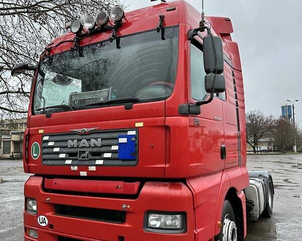 Червоний МАН TGA, об'ємом двигуна 11 л та пробігом 750 тис. км за 11500 $, фото 2 на Automoto.ua