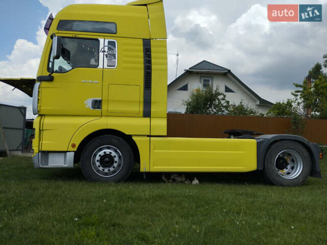 Желтый МАН ТГА, объемом двигателя 11.97 л и пробегом 600 тыс. км за 8400 $, фото 1 на Automoto.ua
