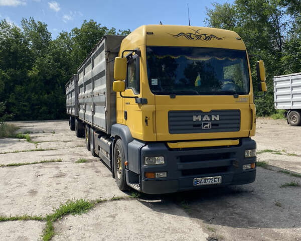 Жовтий МАН TGA, об'ємом двигуна 10.52 л та пробігом 400 тис. км за 20000 $, фото 2 на Automoto.ua