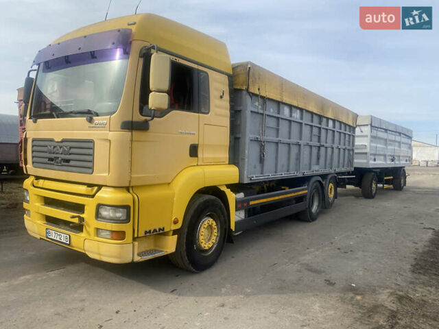 Желтый МАН ТГА, объемом двигателя 0 л и пробегом 559 тыс. км за 15700 $, фото 2 на Automoto.ua