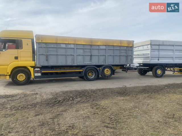 Желтый МАН ТГА, объемом двигателя 0 л и пробегом 559 тыс. км за 15700 $, фото 4 на Automoto.ua