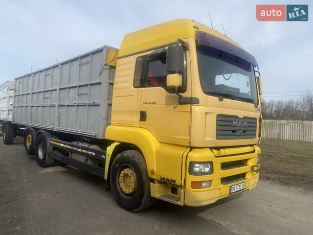 Желтый МАН ТГА, объемом двигателя 0 л и пробегом 559 тыс. км за 15700 $, фото 1 на Automoto.ua