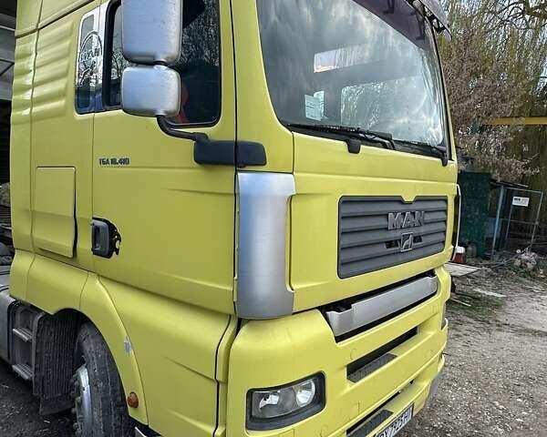 Желтый МАН ТГА, объемом двигателя 11.9 л и пробегом 7 тыс. км за 8100 $, фото 7 на Automoto.ua