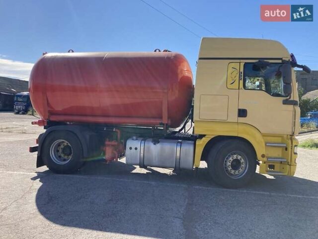 Желтый МАН ТГА, объемом двигателя 10.52 л и пробегом 945 тыс. км за 29500 $, фото 7 на Automoto.ua