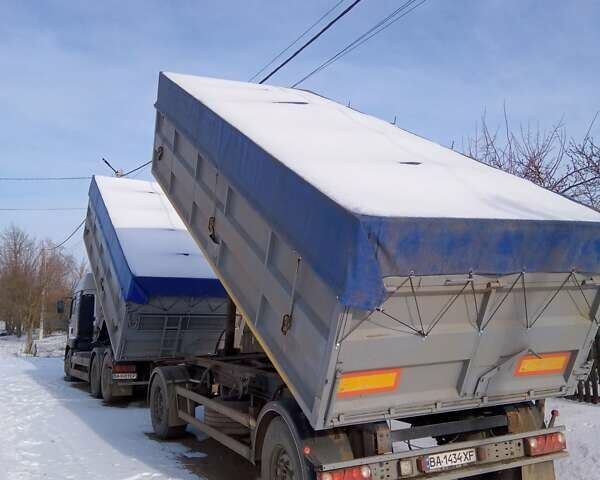 Серый МАН ТГА, объемом двигателя 11.97 л и пробегом 900 тыс. км за 30000 $, фото 3 на Automoto.ua