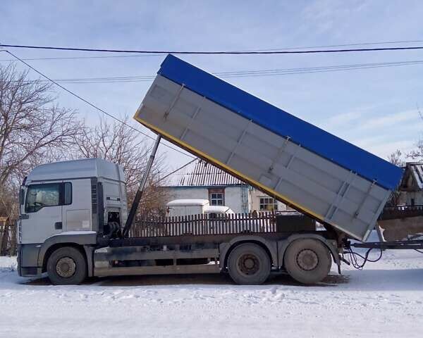 Серый МАН ТГА, объемом двигателя 11.97 л и пробегом 900 тыс. км за 30000 $, фото 1 на Automoto.ua