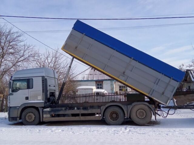 Серый МАН ТГА, объемом двигателя 11.97 л и пробегом 900 тыс. км за 20000 $, фото 1 на Automoto.ua