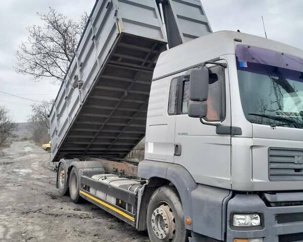 Серый МАН ТГА, объемом двигателя 11.97 л и пробегом 900 тыс. км за 30000 $, фото 5 на Automoto.ua