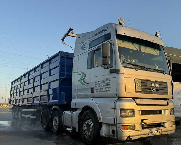 МАН ТГА 2005 в Савране на Automoto.ua Серый МАН ТГА, объемом двигателя 12.82 л и пробегом 630 тыс. км за 17999 $, фото 2 на Automoto.ua
