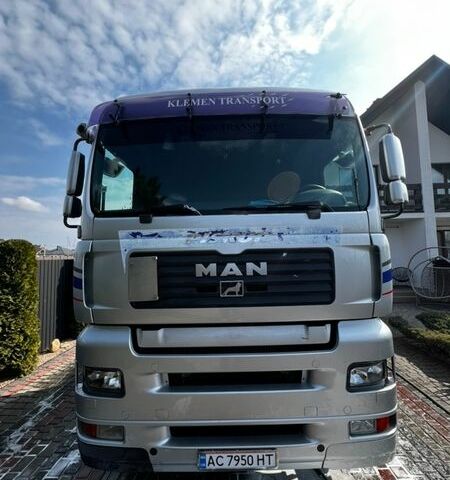 Серый МАН ТГА, объемом двигателя 10.52 л и пробегом 2 тыс. км за 9300 $, фото 1 на Automoto.ua